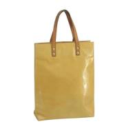 Pre-owned Leather louis-vuitton-bags Louis Vuitton Vintage , Beige , D...