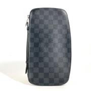 Pre-owned Cotton wallets Louis Vuitton Vintage , Black , Dames