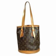 Pre-owned Canvas louis-vuitton-bags Louis Vuitton Vintage , Brown , Da...