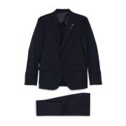 Blauw pak voor mannen Lardini , Black , Heren