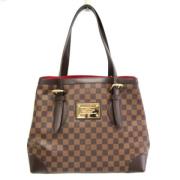 Pre-owned Canvas totes Louis Vuitton Vintage , Brown , Dames