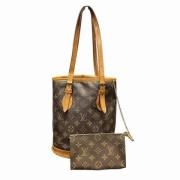 Pre-owned Canvas louis-vuitton-bags Louis Vuitton Vintage , Brown , Da...