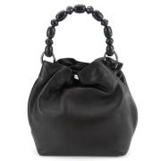 Pre-owned Leather dior-bags Dior Vintage , Black , Dames