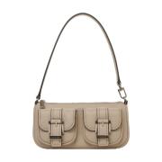 Grijze Schoudertas 'Zoe' Michael Kors , Beige , Dames