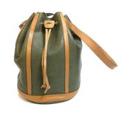 Pre-owned Leather dior-bags Dior Vintage , Green , Dames