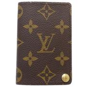 Pre-owned Canvas wallets Louis Vuitton Vintage , Brown , Dames