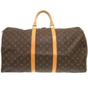 Pre-owned Canvas travel-bags Louis Vuitton Vintage , Brown , Dames