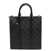 Pre-owned Canvas louis-vuitton-bags Louis Vuitton Vintage , Black , Da...