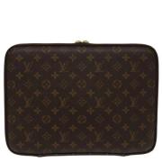 Pre-owned Canvas wallets Louis Vuitton Vintage , Brown , Dames