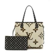 Pre-owned Canvas totes Louis Vuitton Vintage , Multicolor , Dames