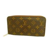 Pre-owned Canvas wallets Louis Vuitton Vintage , Brown , Dames