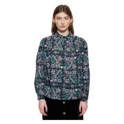 Bloemenprint blouse Antik Batik , Multicolor , Dames