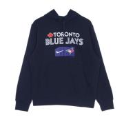 MLB Team Lettering Club Hoodie Nike , Blue , Heren