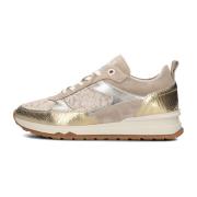 Gouden lage sneakers Sfw-10132 Floris van Bommel , Yellow , Dames