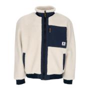 Sherpa Jack met Hoge Hals Rits Element , Beige , Heren