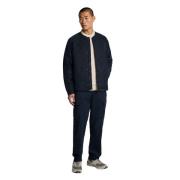 Jassen Embleem Gewatteerde Jas Lyle & Scott , Blue , Heren