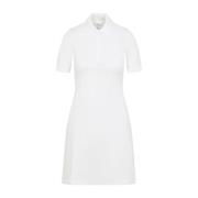 Witte Katoenen Jurk voor Vrouwen Courrèges , White , Dames