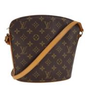 Pre-owned Canvas louis-vuitton-bags Louis Vuitton Vintage , Brown , Da...