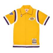 Polo Shirt Mitchell & Ness , Yellow , Heren