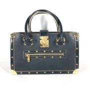 Pre-owned Leather louis-vuitton-bags Louis Vuitton Vintage , Black , D...