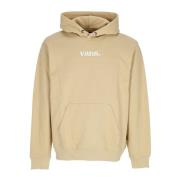 Ruimvallende Taupe Hoodie met Logo Vans , Beige , Heren