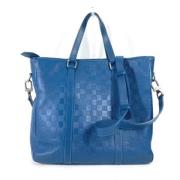 Pre-owned Leather louis-vuitton-bags Louis Vuitton Vintage , Blue , Da...