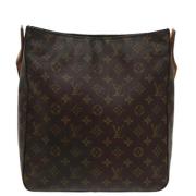 Pre-owned Canvas handbags Louis Vuitton Vintage , Brown , Dames