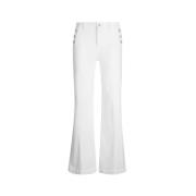 Witte elegante broek Liu Jo , White , Dames