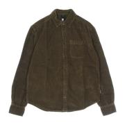 Bold Corduroy Overhemd met Lange Mouwen Element , Green , Heren