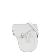 Pre-owned Leather crossbody-bags Dior Vintage , White , Dames