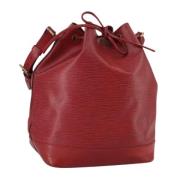 Pre-owned Leather louis-vuitton-bags Louis Vuitton Vintage , Red , Dam...