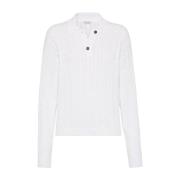 Witte Truien voor Vrouwen Brunello Cucinelli , White , Dames