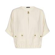 Top met korte mouwen Caroline Biss , Beige , Dames