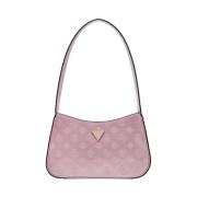 Roze Moderne Glamour Shopper Tas Guess , Pink , Dames