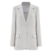 Stijlvolle Blazers voor een chique look Kocca , White , Dames