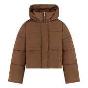 Warme Gewatteerde Jas Rhude , Brown , Heren