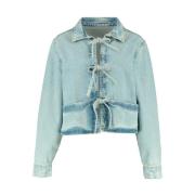 Wally-Ja Stijlvolle Jas Ss25R200 Harper & Yve , Blue , Dames