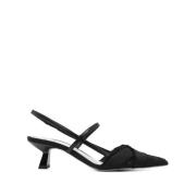 Mesh Slingback Pumps Roberto Festa , Black , Dames