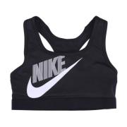 Zwarte Dans BH Topmodel Nike , Black , Dames