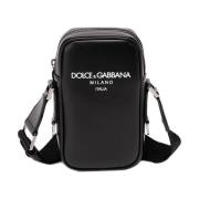 Crossbody Tas Dolce & Gabbana , Black , Heren