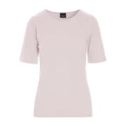 Lichtroze Ribgebreide Blouse Bitte Kai Rand , Pink , Dames