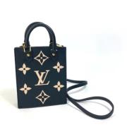 Pre-owned Leather louis-vuitton-bags Louis Vuitton Vintage , Black , D...