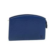 Pre-owned Leather louis-vuitton-bags Louis Vuitton Vintage , Blue , Da...