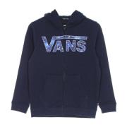 Klassieke Zip Hoodie Jurk Blauw Vans , Blue , Heren