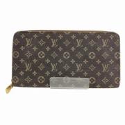 Pre-owned Canvas wallets Louis Vuitton Vintage , Brown , Dames