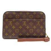 Pre-owned Canvas louis-vuitton-bags Louis Vuitton Vintage , Brown , Da...