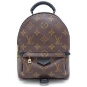 Pre-owned Canvas backpacks Louis Vuitton Vintage , Brown , Dames