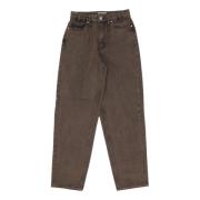 Koffie Gewassen Denim Jeans HUF , Brown , Heren