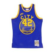 Retro NBA Basketbal Tanktop Mitchell & Ness , Blue , Heren