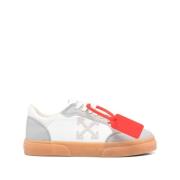 Witte Vetersneakers met ritssluiting Off White , Multicolor , Dames